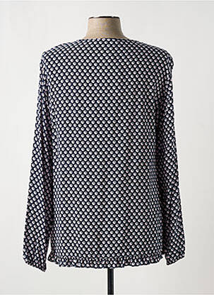 Blouse col rond manches longues bleu GERRY WEBER femme