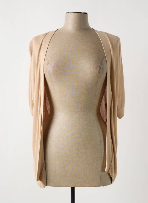 Gilet manches longues beige GERRY WEBER pour femme