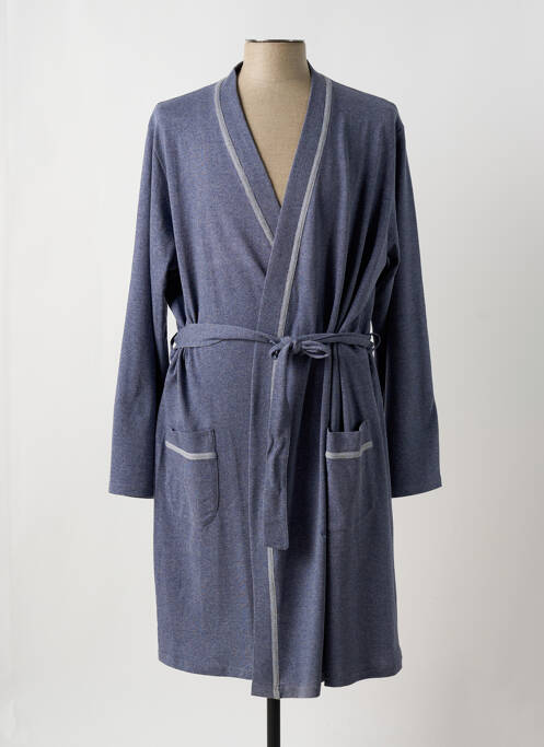 Robe de chambre bleu BARANDI pour homme