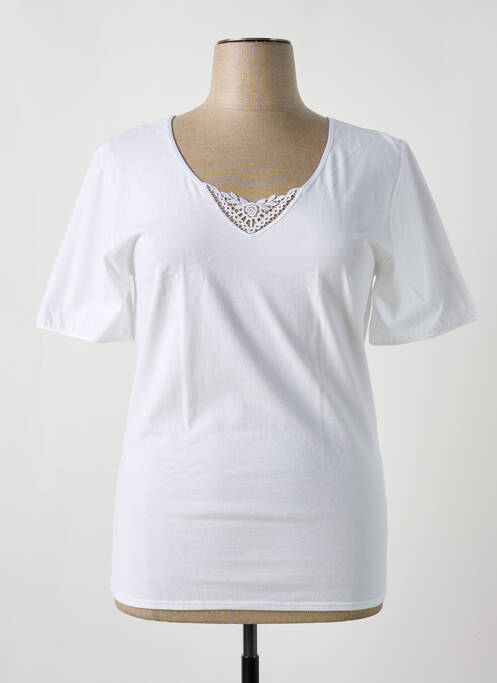 T-shirt blanc ARMOR LUX pour femme