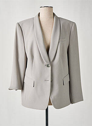 Blazer col châle gris GERRY WEBER femme