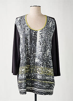 T-shirt manches 3/4 manches 3/4 gris GERRY WEBER femme