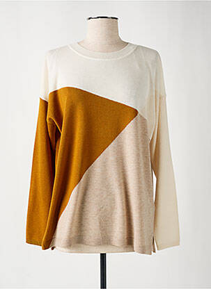 Pull coupe cintrée manches longues beige GERRY WEBER femme