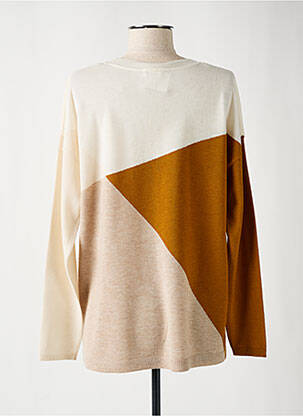 Pull coupe cintrée manches longues beige GERRY WEBER femme