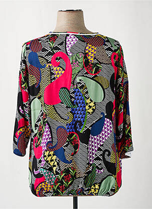 Blouse manches 3/4 manches 3/4 noir TELMAIL femme