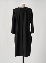 Robe mi-longue noir FRANCE RIVOIRE pour femme seconde vue