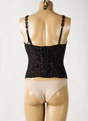 Corset noir MARIE JO pour femme seconde vue