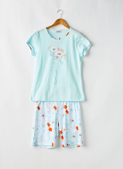 Pyjama bleu MASSANA pour femme