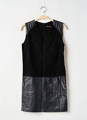 Robe courte sans manche sans manche noir COMPTOIR DES COTONNIERS femme