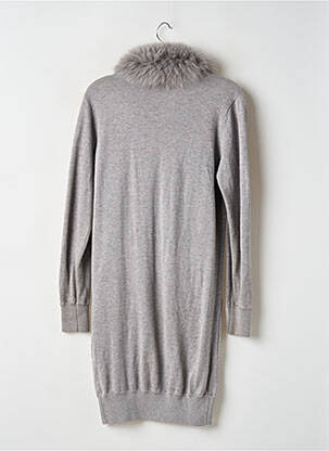 Gilet manches longues stretch gris BRUCE FIELD femme