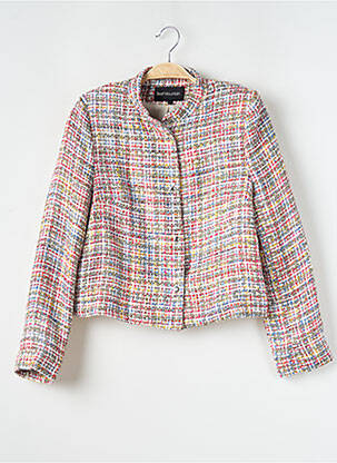 Veste chic col rond rouge BEST MOUNTAIN femme