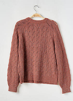 Pull stretch manches longues rose GOLD & SILVER femme