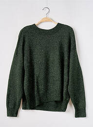 Pull stretch manches longues vert H&M femme