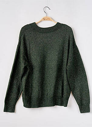 Pull stretch manches longues vert H&M femme