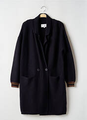 Gilet manches longues bleu GRACE & MILA pour femme seconde vue