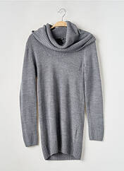 Pull col roulé gris H&M pour femme seconde vue