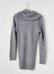 Pull col roulé gris H&M pour femme seconde vue