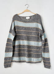 Pull gris LES TRICOTS DE LÉA pour femme seconde vue