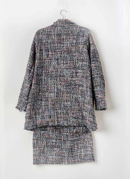 Ensemble jupe fermeture zippée sous rabat avec crochet noir BOOHOO femme