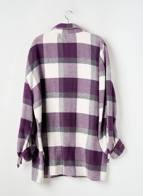 Veste casual coupe droite violet NASTY GAL femme
