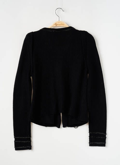 Gilet manches longues stretch noir MAJE femme