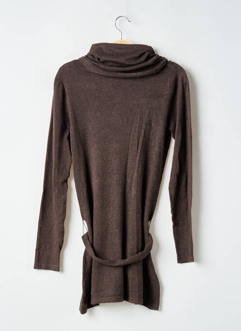Pull col roulé marron H&M pour femme