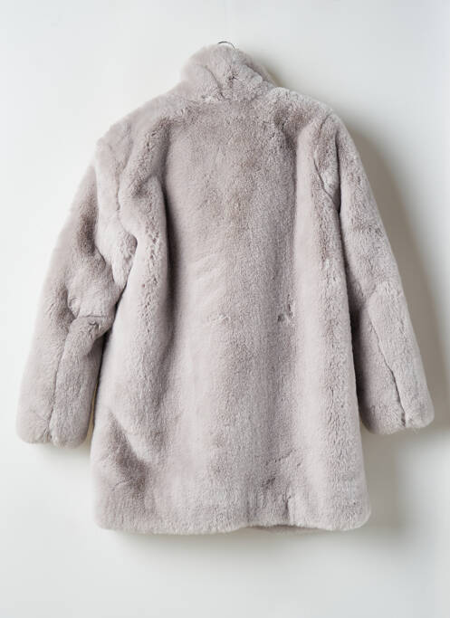 Manteau long gris K-ZELL pour femme