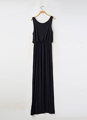 Robe longue sans manche sans manche noir BOOHOO femme