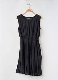 Robe courte sans manche sans manche noir SUNCOO femme