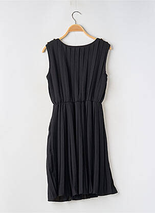 Robe courte sans manche sans manche noir SUNCOO femme