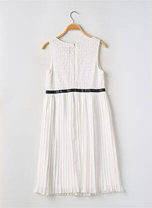 Robe mi-longue sans manche sans manche blanc NAF NAF femme