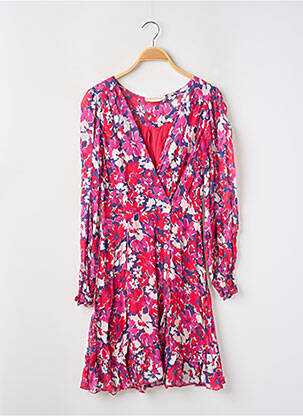 Robe courte manches longues manches longues rose LA PETITE ETOILE femme