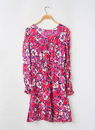 Robe courte manches longues manches longues rose LA PETITE ETOILE femme