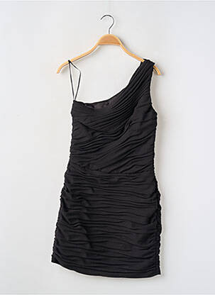 Robe courte sans manche sans manche noir MAJE femme
