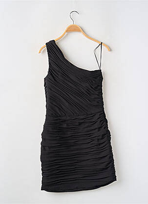 Robe courte sans manche sans manche noir MAJE femme