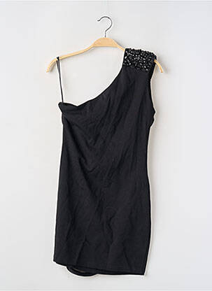 Robe courte sans manche sans manche noir LOHAS femme