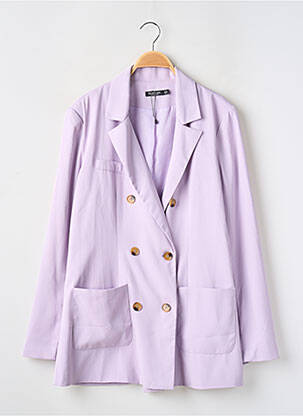 Blazer poches violet NASTY GAL femme