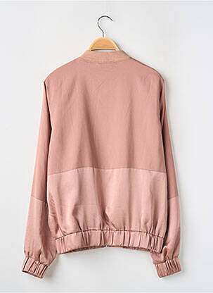 Blouson col v beige MISSGUIDED femme