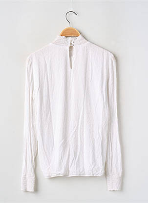 Blouse manches longues manches longues blanc ESPRIT femme