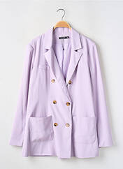 Blazer violet NASTY GAL pour femme seconde vue