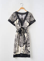 Robe courte beige NAF NAF pour femme seconde vue
