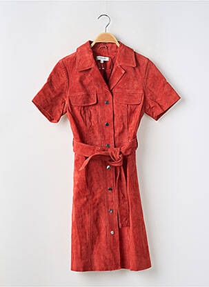 Robe courte orange MORGAN pour femme