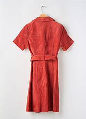 Robe courte orange MORGAN pour femme seconde vue