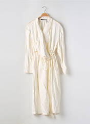 Robe mi-longue beige ZARA pour femme seconde vue