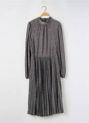 Robe mi-longue argent BCBGMAXAZRIA pour femme seconde vue
