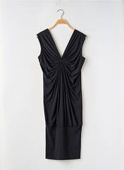 Robe mi-longue noir MANOUKIAN pour femme seconde vue