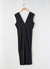 Robe mi-longue noir MANOUKIAN pour femme seconde vue