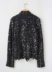 Veste casual noir AMERICAN RETRO pour femme seconde vue