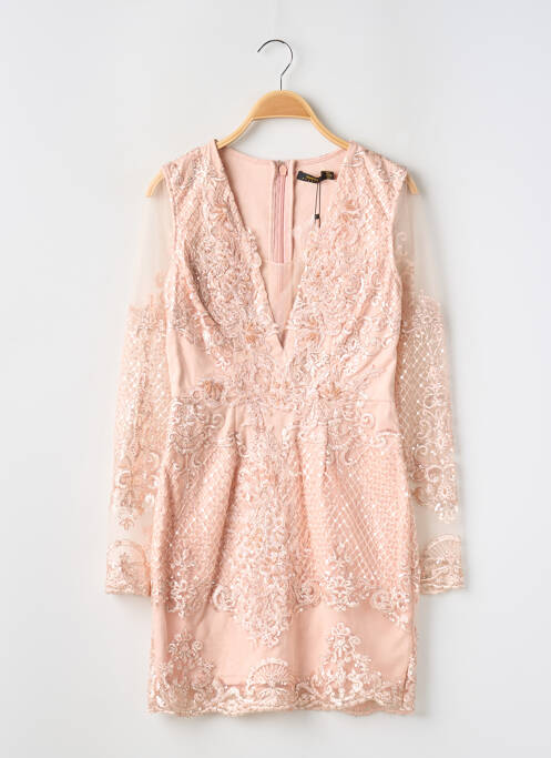 Robe courte rose BOOHOO pour femme