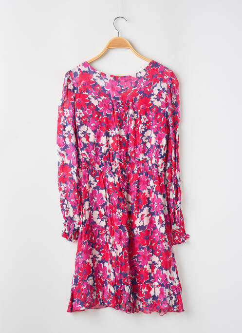 Robe courte rose LA PETITE ETOILE pour femme